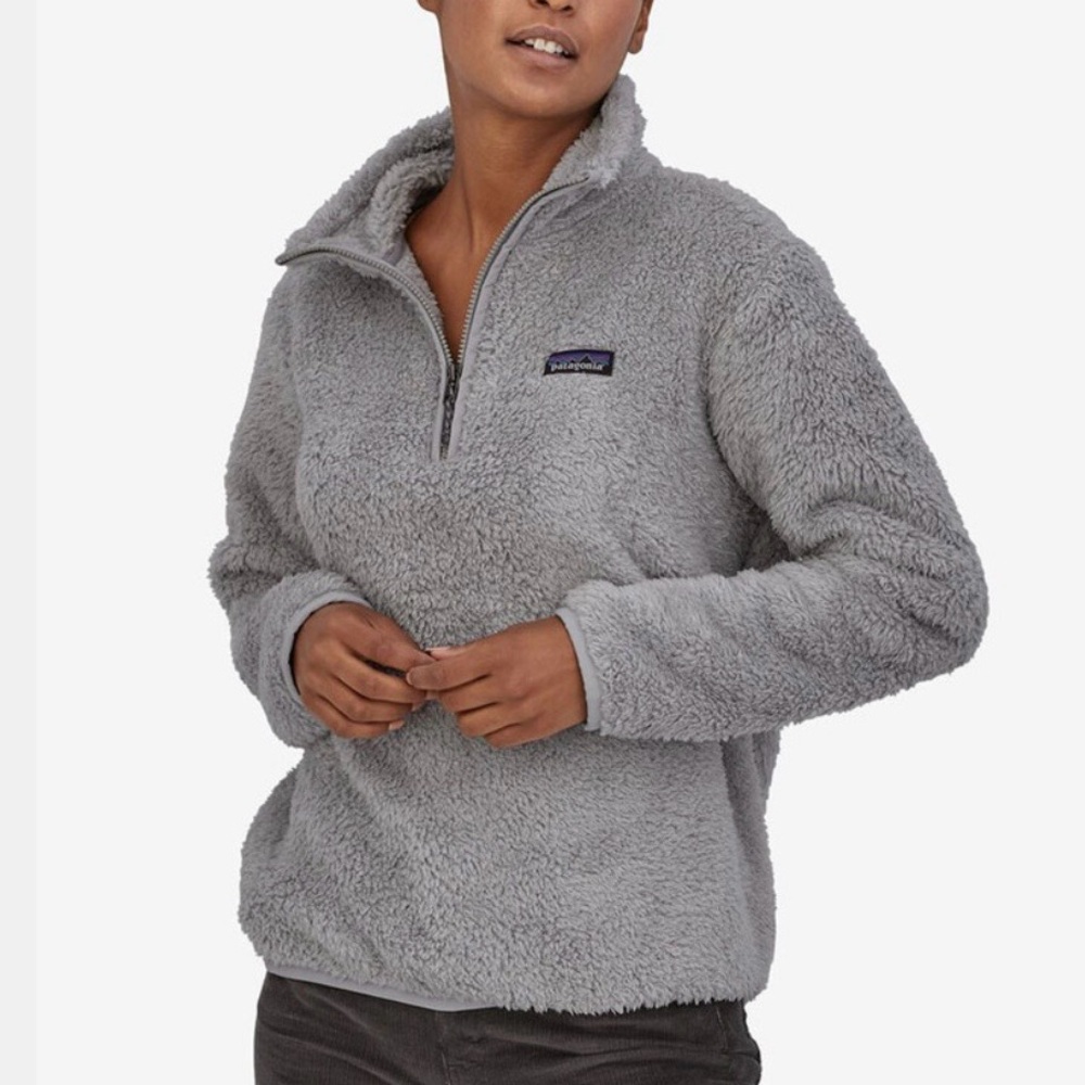Patagonia Soft Gray Fleece Pullover